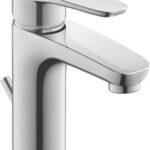 Duravit D-Neo wastafelmengkraan 16.5x5x15.4cm Chroom